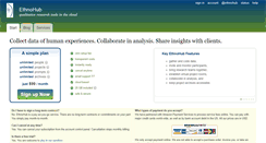 Desktop Screenshot of ethnohub.com